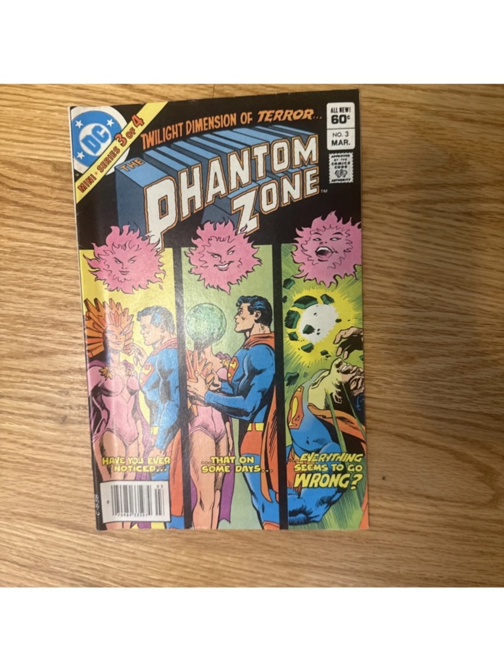 DC The Phantom Zone Comic Phantom Zone #3 Comic Book 1982
